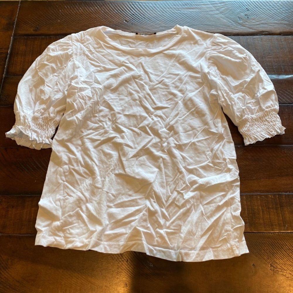Zara medium white blouse‎